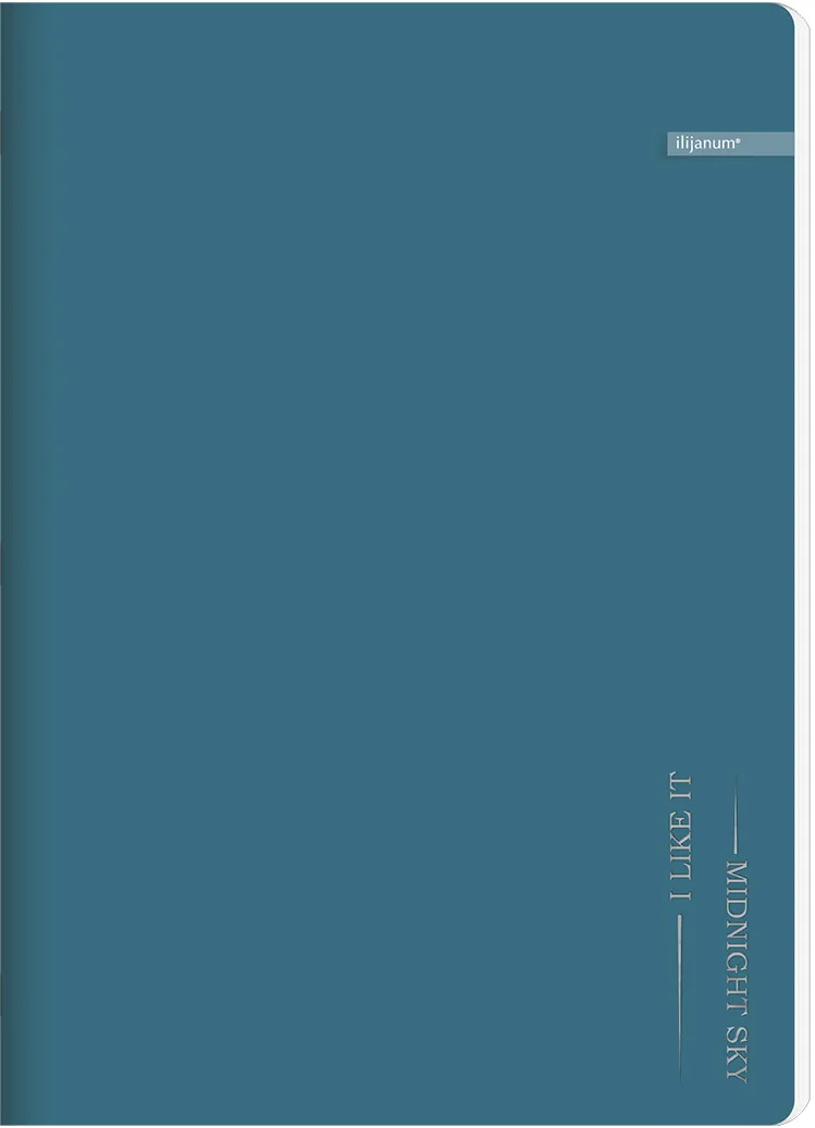 Caiet Ilijanum, I like it, A5, capsat, 50 file, 80 g/mp, matematica, folio 3D