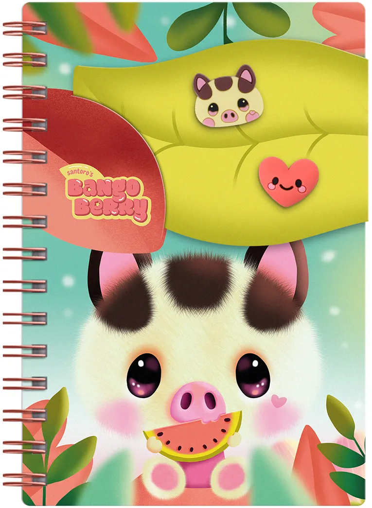 Notes Bangoberry Piggy Porcusorul 15x20x1 cm