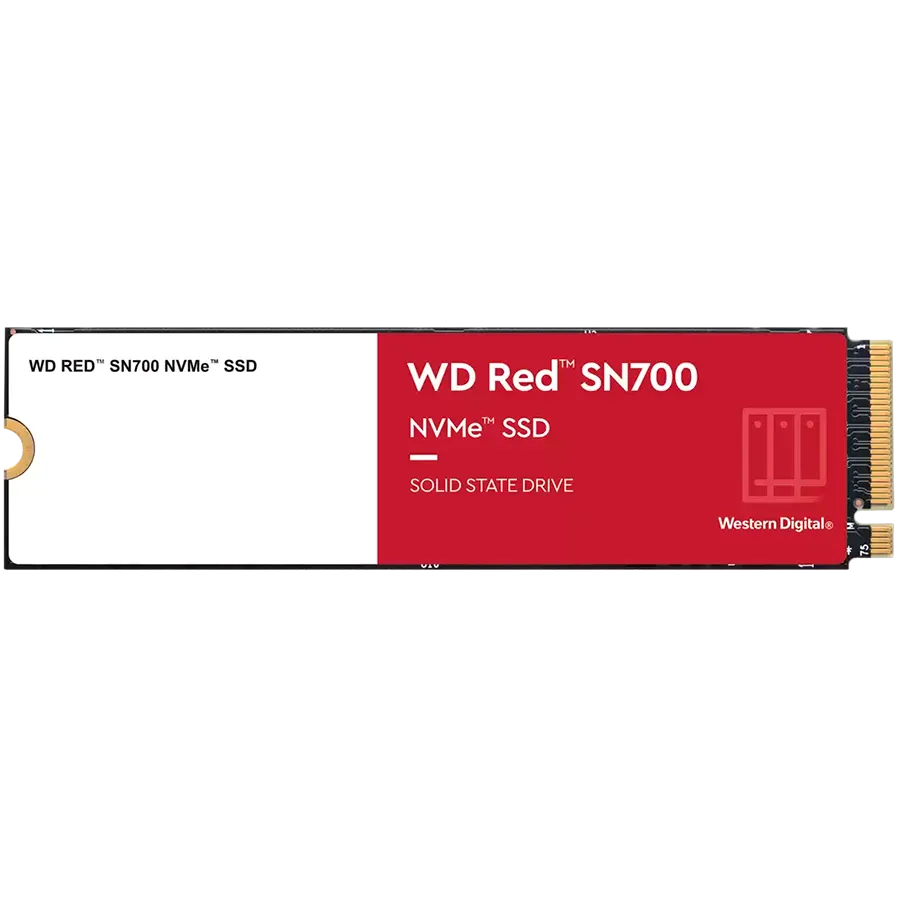 SSD NAS SanDisk Red SN700 4TB M.2 2280-D5-M PCIe Gen3 x4 NVMe, Read/Write: 3400/3100 MBps, IOPS 550K/520K, TBW: 5100