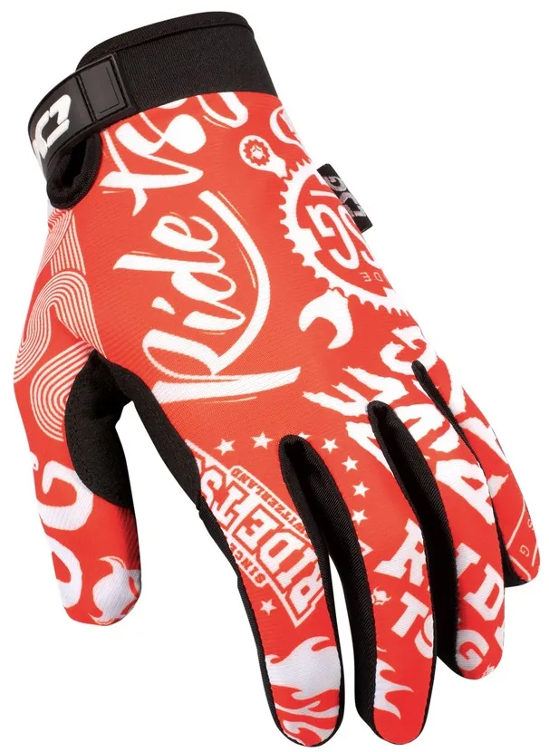 TSG - Manusi ciclism TSG DW (L/F) - Red Sticky L