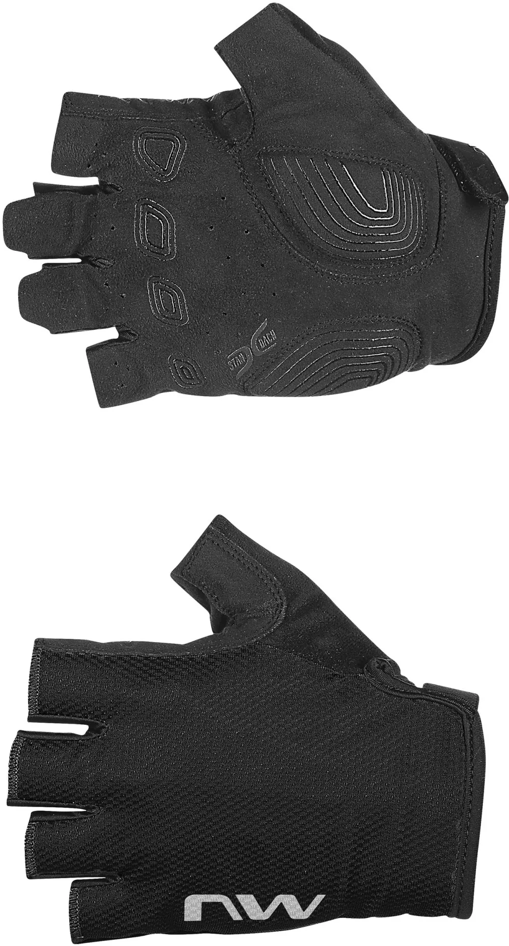 Northwave - manusi degete scurte - Active W - negru - L