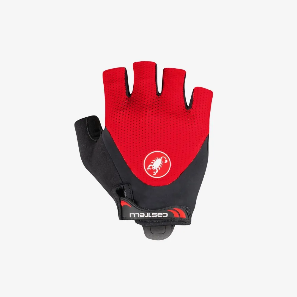 Castelli - manusi degete scurte - Arenberg Gel 2 Glove - rosu - XXL