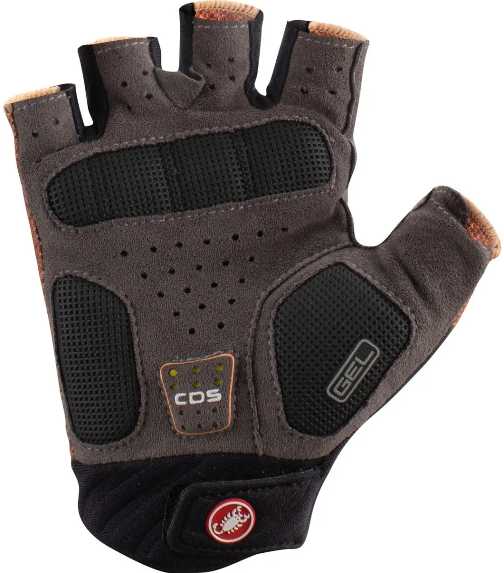 Castelli - manusi degete scurte femei - Roubaix Gel 2 W - portocaliu - XS