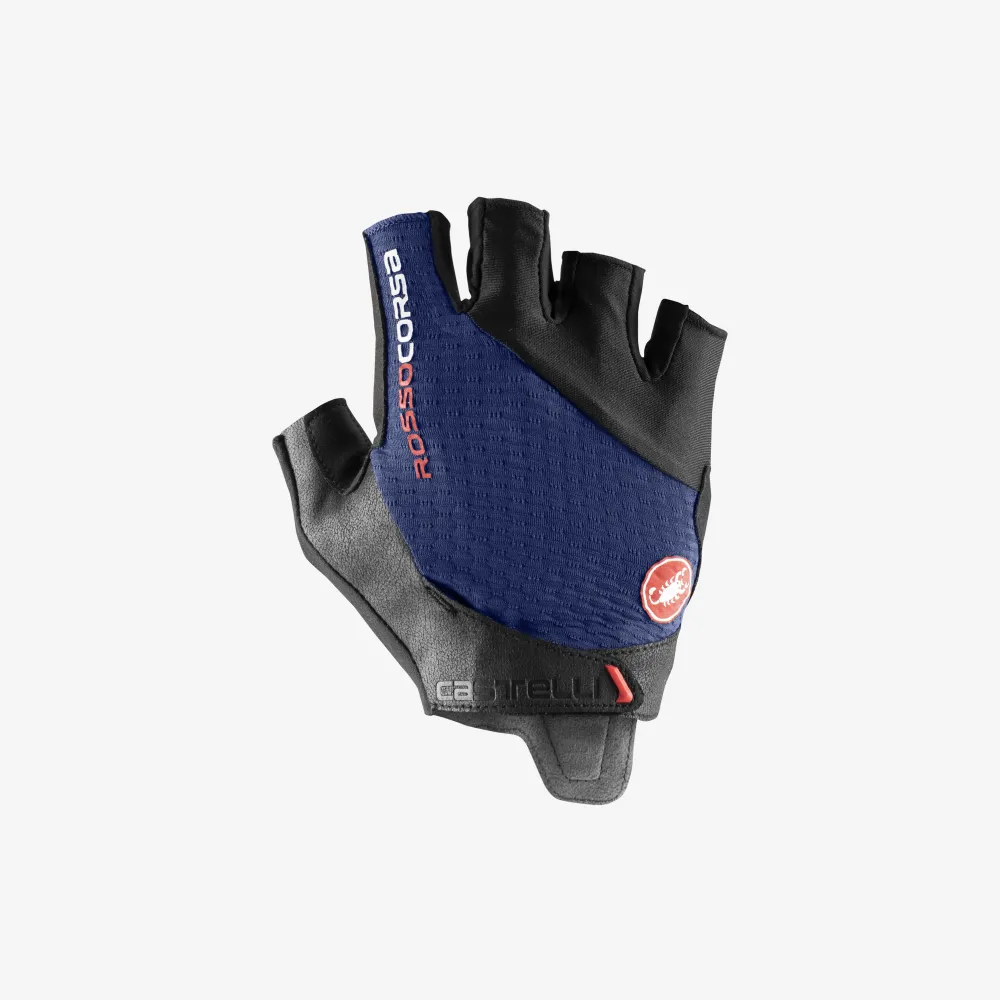 Castelli - manusi degete scurte - Rosso Corsa Pro V Glove - albastru - XXL