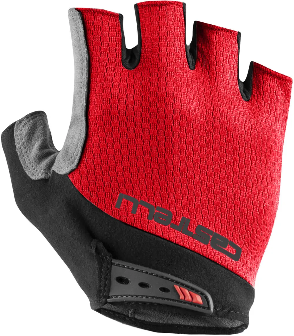 Castelli - manusi degete scurte - Entrata V Glove - rosu - XXL