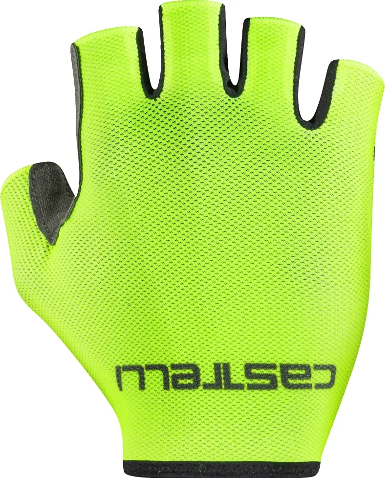 Castelli - manusi ciclism degete scurte - Superleggera Summer - galben fluo - XXL