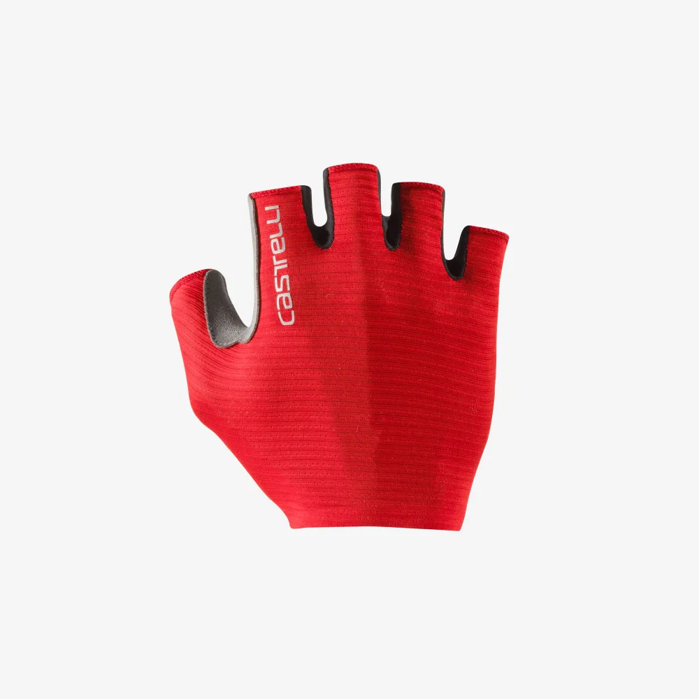 Castelli - manusi degete scurte - Espresso Glove - rosu - S