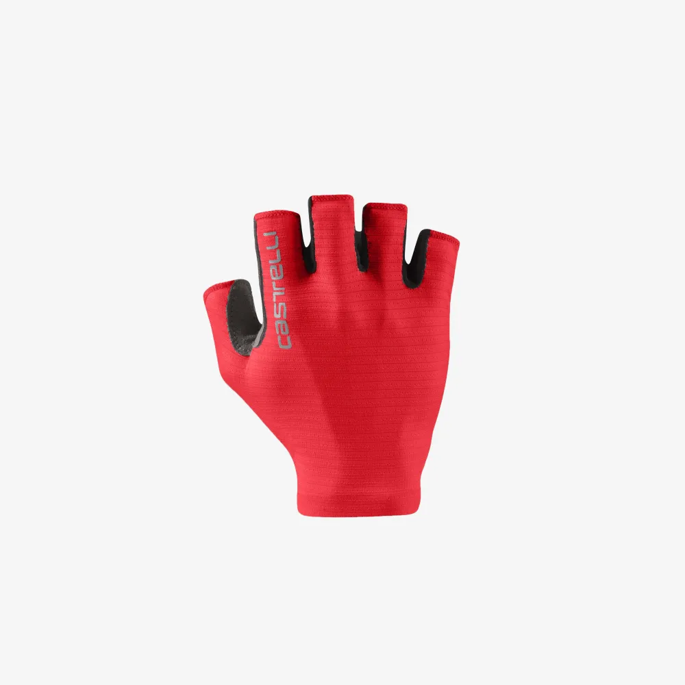 Castelli - manusi degete scurte - Espresso W Glove - rosu - L
