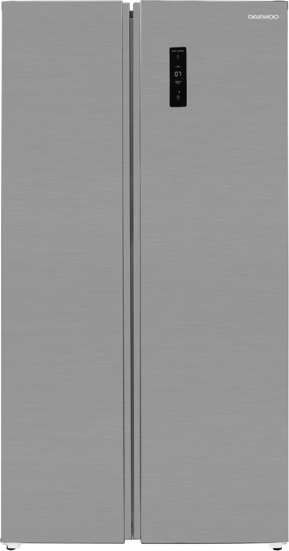 Side by side FRN-541ESX, clasa energetica E, volum net total 541 (343+198) litri, Total No Frost, Display pe usa, Inverter, lumina LED, Inox