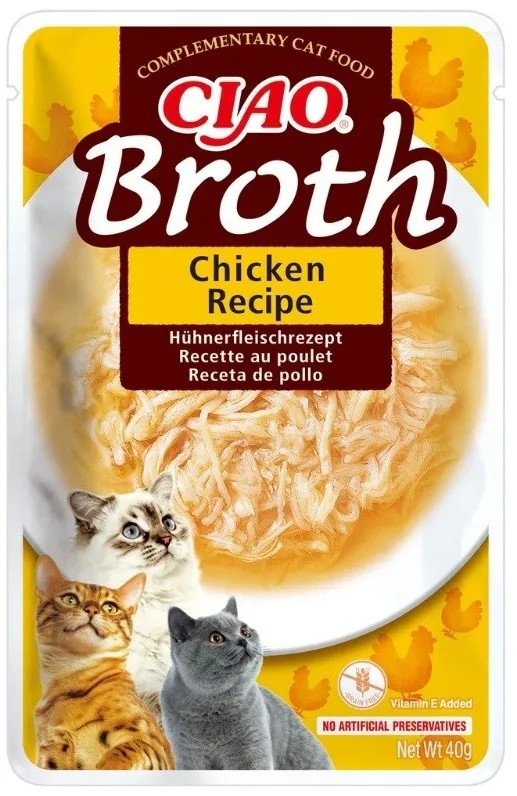 INABA Ciao Broth Chicken - cat treats - 40g