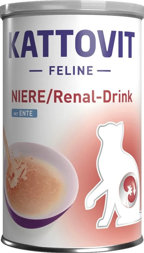 KATTOVIT Feline Niere Renal drink Duck - cat treats - 135ml
