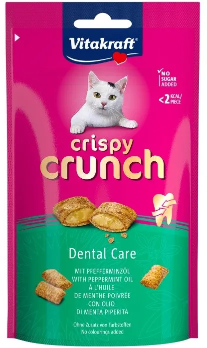 VITAKRAFT Crispy Crunch Dental - cat treats - 60g