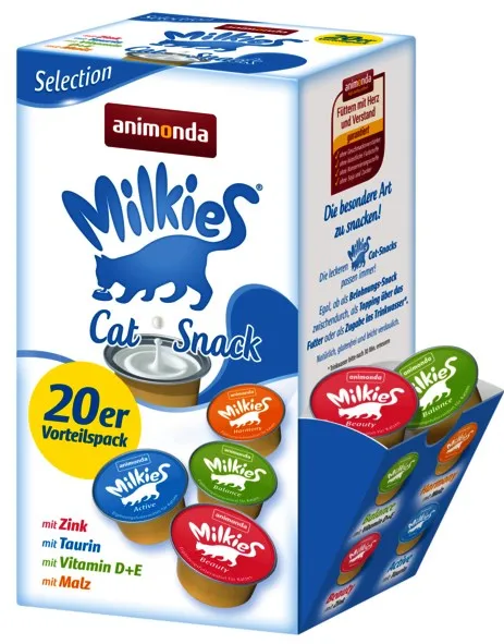 ANIMONDA Milkies Selection - cat treats - 20x15g