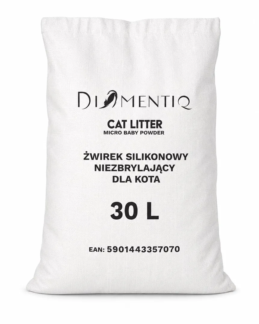 DIAMENTIQ Baby Powder - Cat litter - 30 l