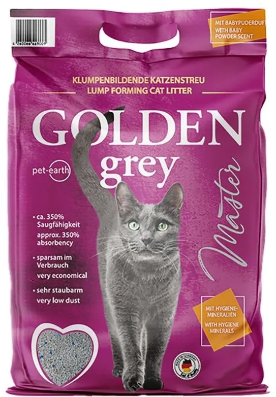 GOLDEN Grey Master - bentonite litter - 7kg