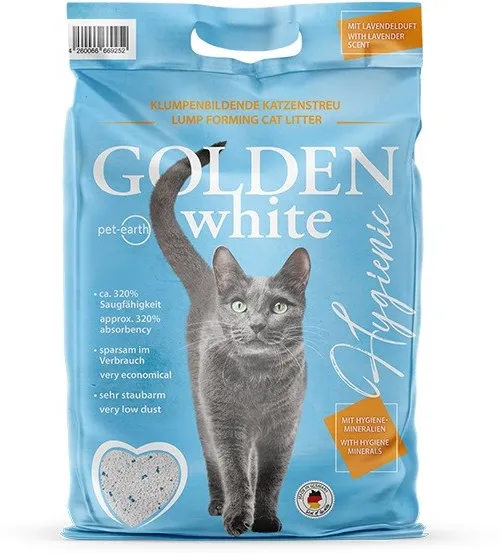 GOLDEN White Hygienic - bentonite litter - 7kg