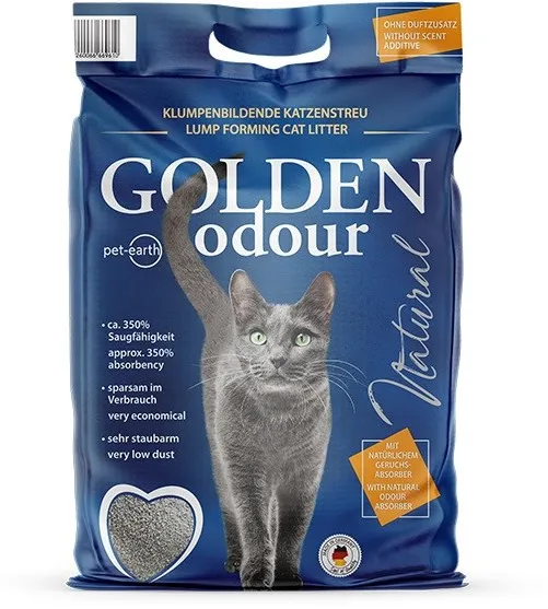 GOLDEN Odour Natural - bentonite litter - 7kg