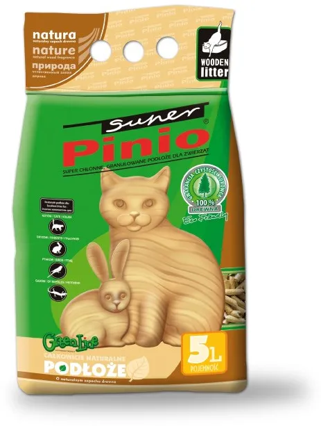Certech Cat Litter Super Pinio Natural 5 l - Wooden Cat Litter