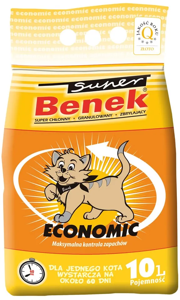 Certech Super Benek Economic - Cat Litter Clumping 10 l