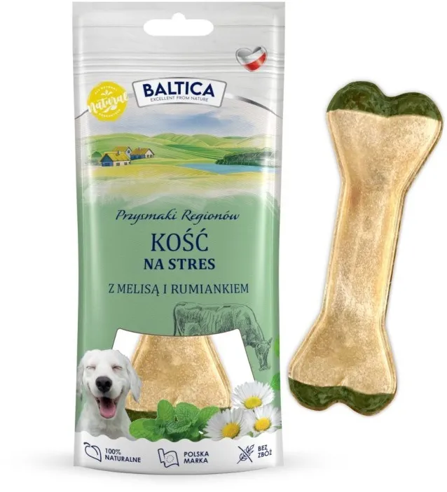 BALTICA Przysmaki regionów Chewing bone Stress - dog treat - 1