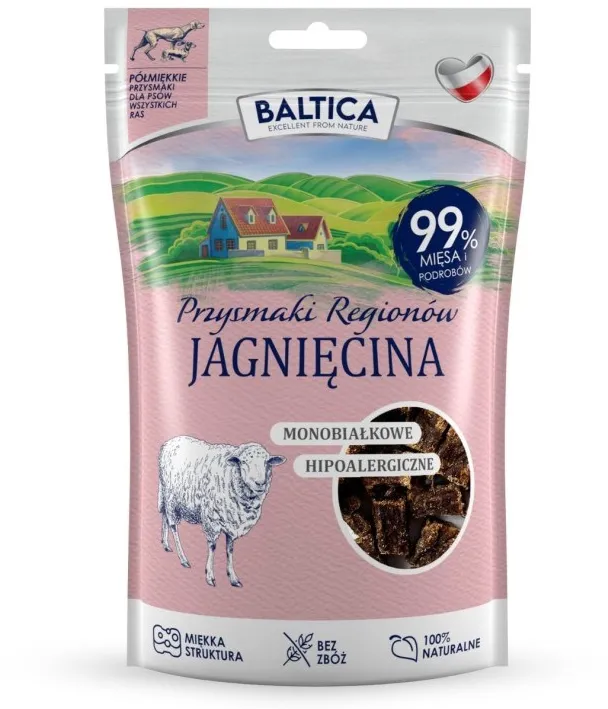 BALTICA Przysmaki regionów Monoprotein Lamb - dog treat - 80g