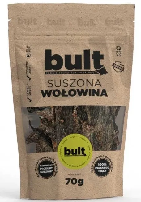 BULT Eko Dried beef - Dog treat - 70g