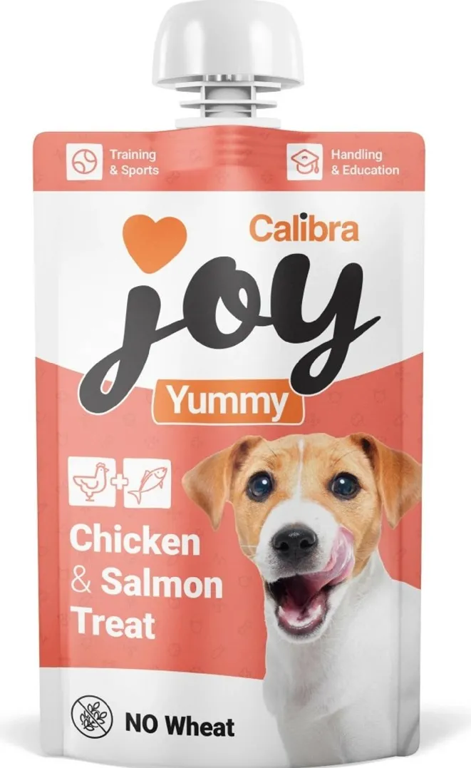 CALIBRA Joy Dog Yummy Chicken & Salmon - dog treat - 100g