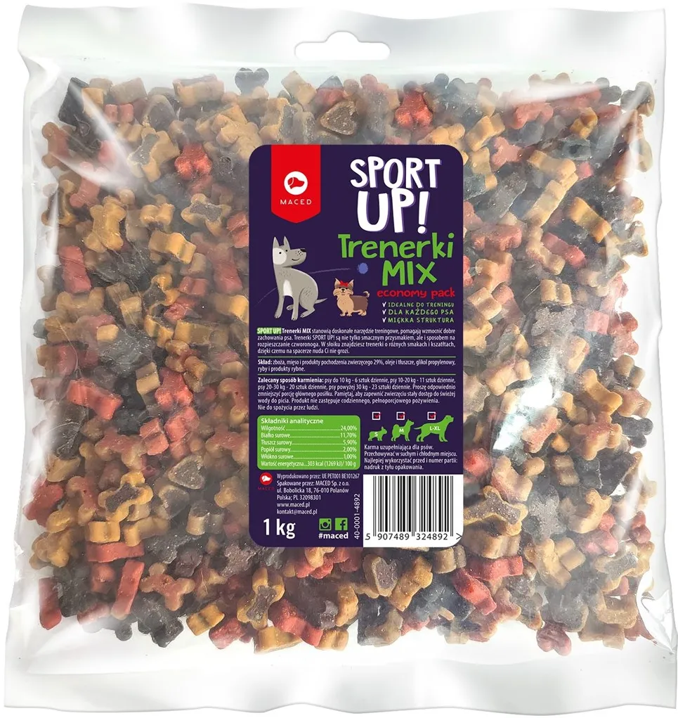 MACED Mix Sport Up! Meat bones - Dog treat - 1 kg