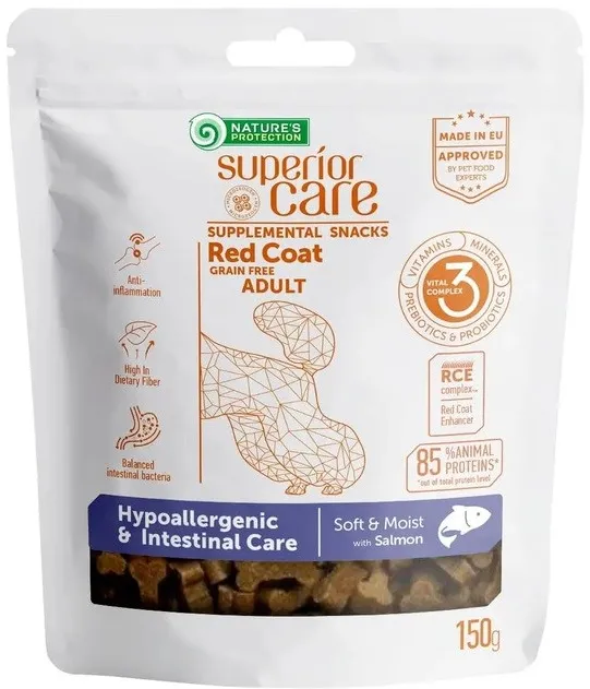 NATURE'S PROTECTION Superior Care Adult with salmon - dog treat - 150g