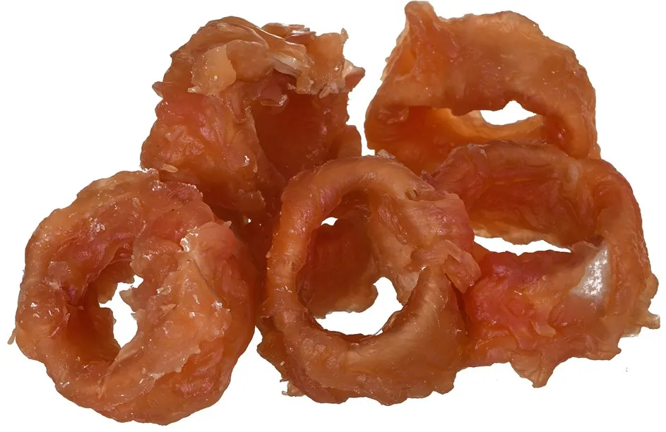 PETITTO Fish and chicken rings - dog treat - 500 g