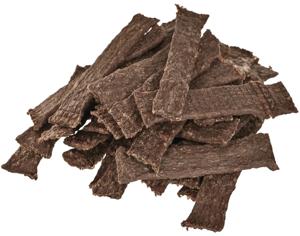 PETITTO Monoprotein meat strips Beef - dog treat - 400g