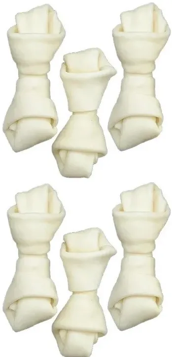 ZOLUX Knotted white bone - chew for dog - 54g
