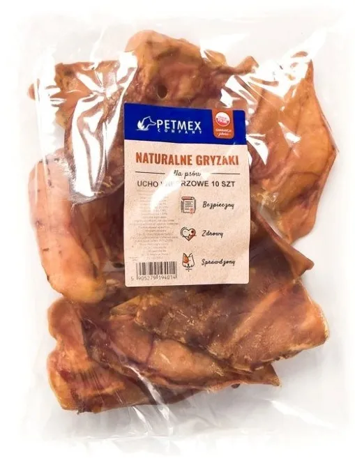 Dog chew PETMEX Pork ear 40g 10 pc