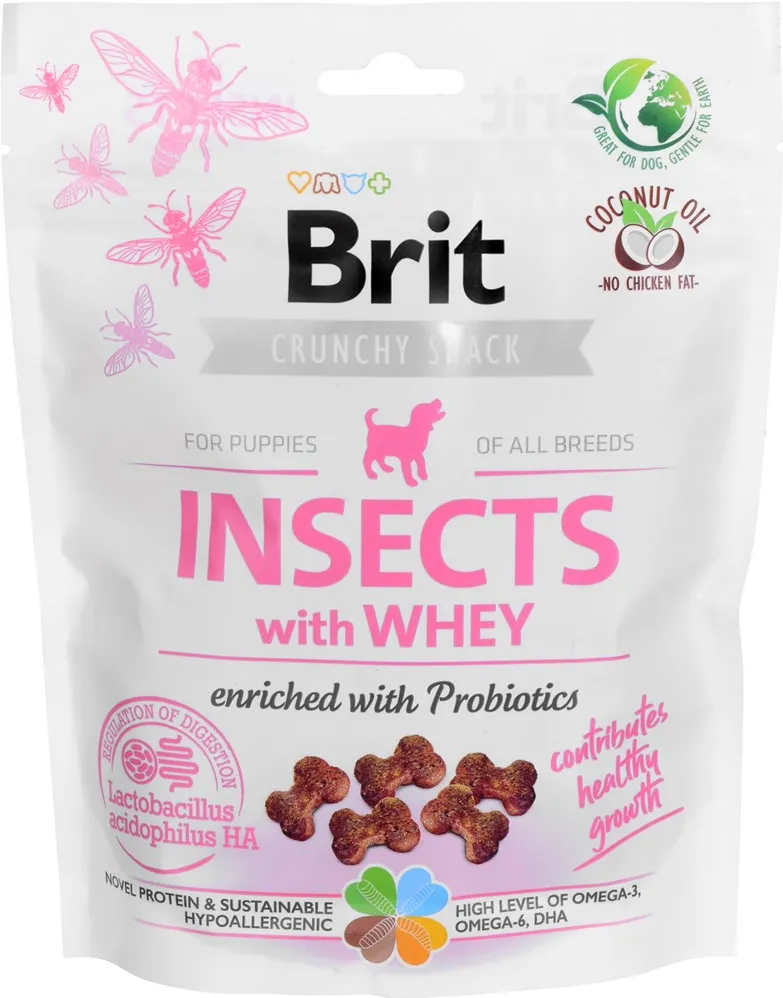 BRIT Care Dog Insects&Whey - Dog treat - 200 g