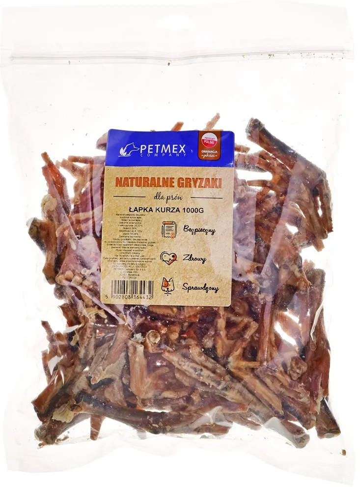 PETMEX dog chew Chicken paw - 1 kg