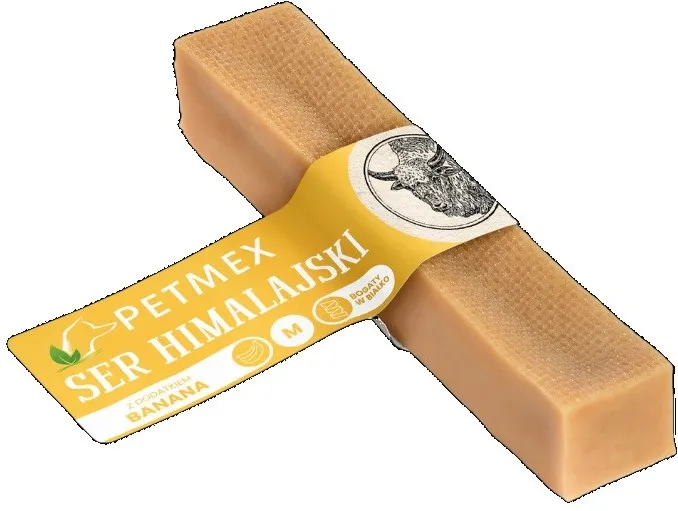 PETMEX Himalayan cheese with banana M - dog treat - 80g