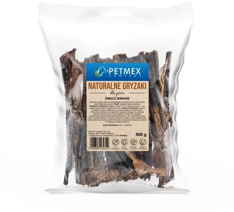 PETMEX lamb tripe – dog treat – 500g