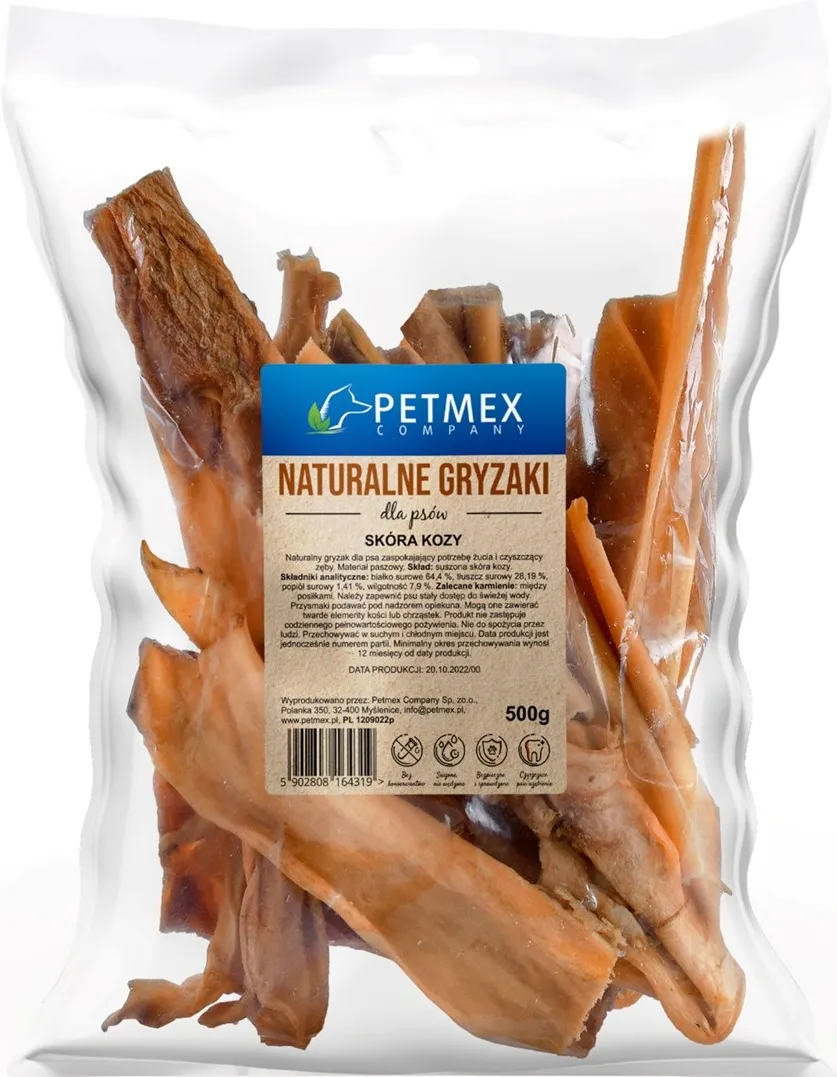 PETMEX Goat skin Mono – dog treat – 500g