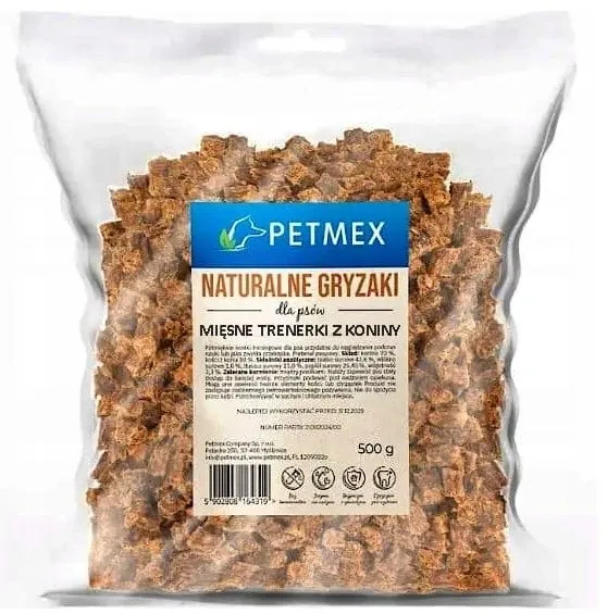 PETMEX Horse  meat treats - dog treat - 500g