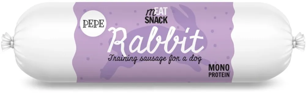 PAKA ZWIERZAKA Pepe Sausage Rabbit - dog treat - 200g