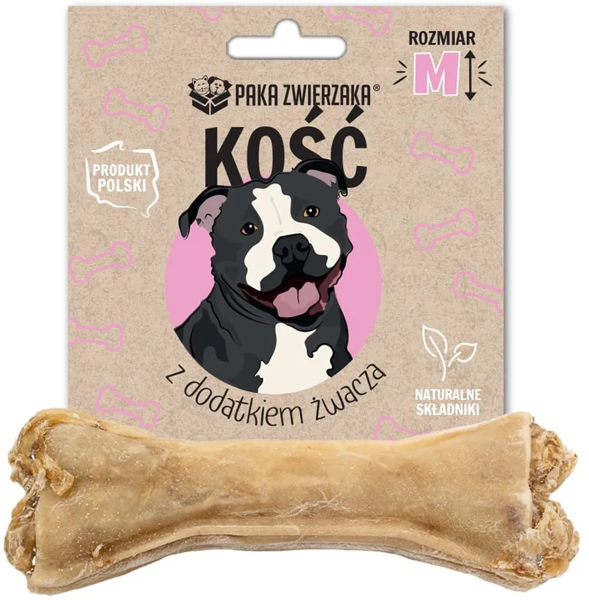PAKA ZWIERZAKA Bone with tripe additive M 12 cm - dog treat - 55g