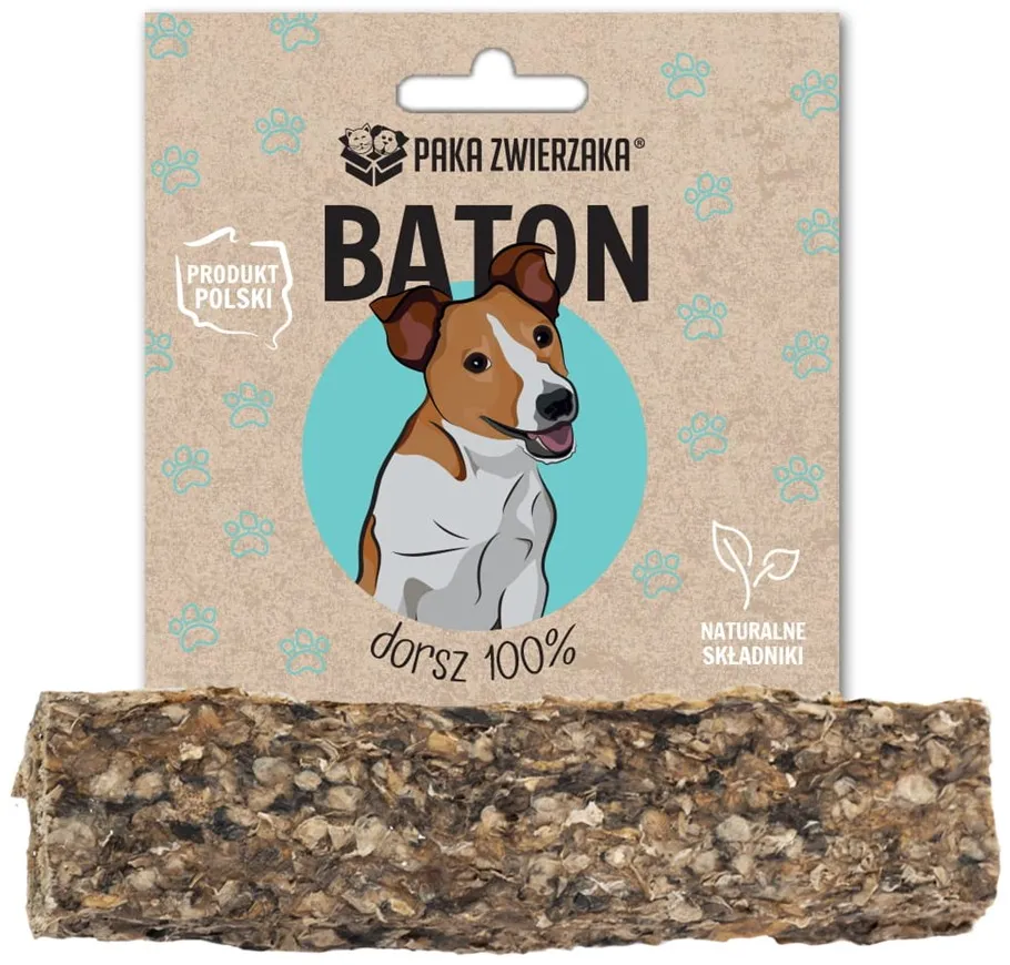 PAKA ZWIERZAKA Cod Bar 12 cm - dog treat - 28g
