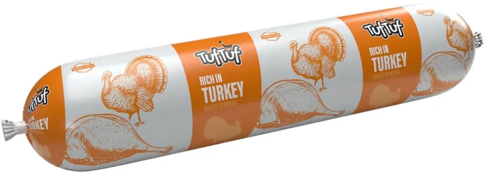 TUF TUF Turkey bar - wet dog food - 900g