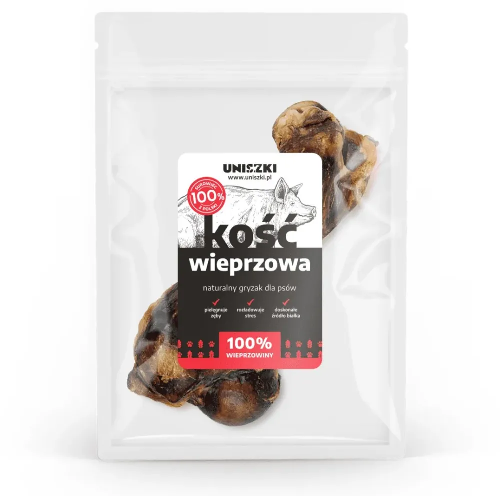 UNISZKI Pork Bone - dog treat - 1 piece