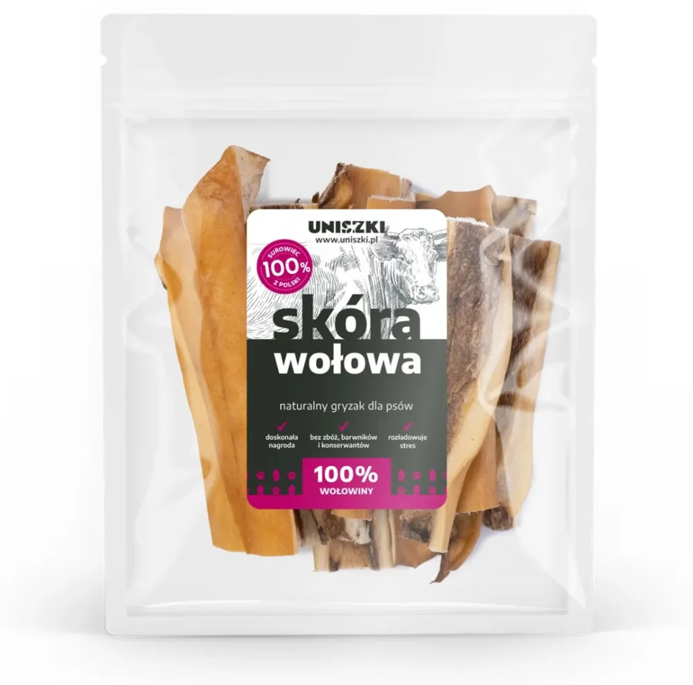 UNISZKI Beef Skin - Dog Treat - 100 g