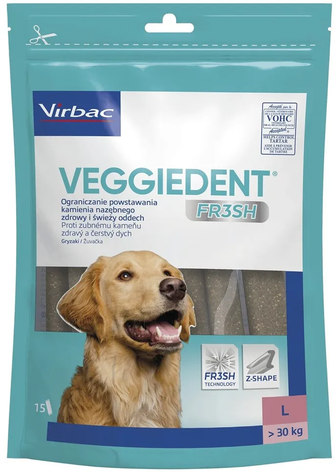 Veggiedent Fresh S (5–10 kg) – dog treat – 456 g