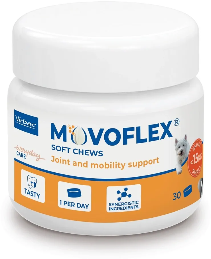 VIRBAC Movoflex S Joints - supplements for dogs -  30 pcs