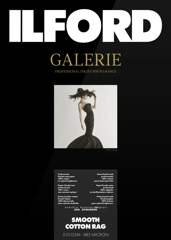 Ilford Galerie Smooth Cotton Rag 310g A2 25 Sheets