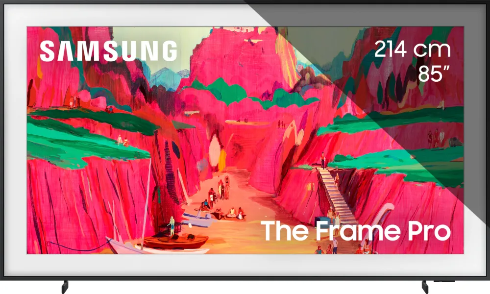 Televizor SAMSUNG Neo QLED The Frame Pro 85LS03FW, 214 cm, Smart, 4K Ultra HD, Clasa G