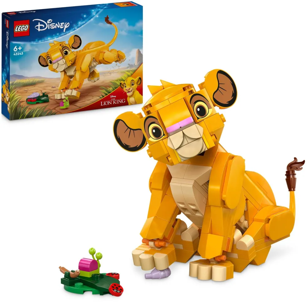 LEGO Disney Puiul Simba - Regele Leu 43243, 222 piese